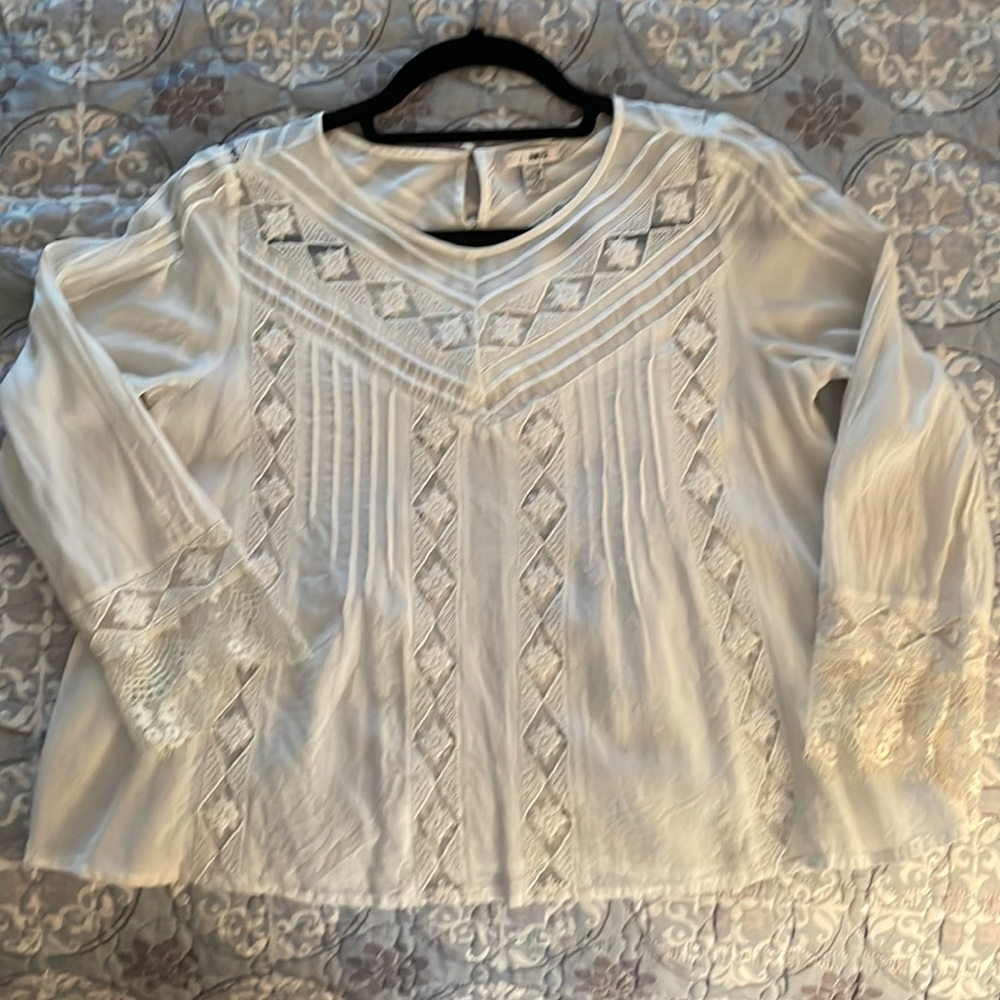Women’s cotton/viscose blouse